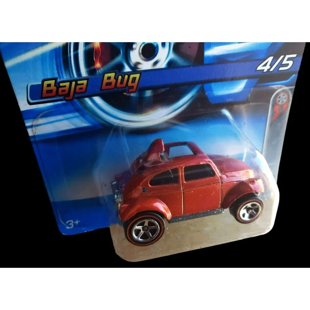 2006 Hot Wheels BAJA BUG Metallic Red VW VOLKSWAGEN RED LINE SERIES 4/5 #99 1:64